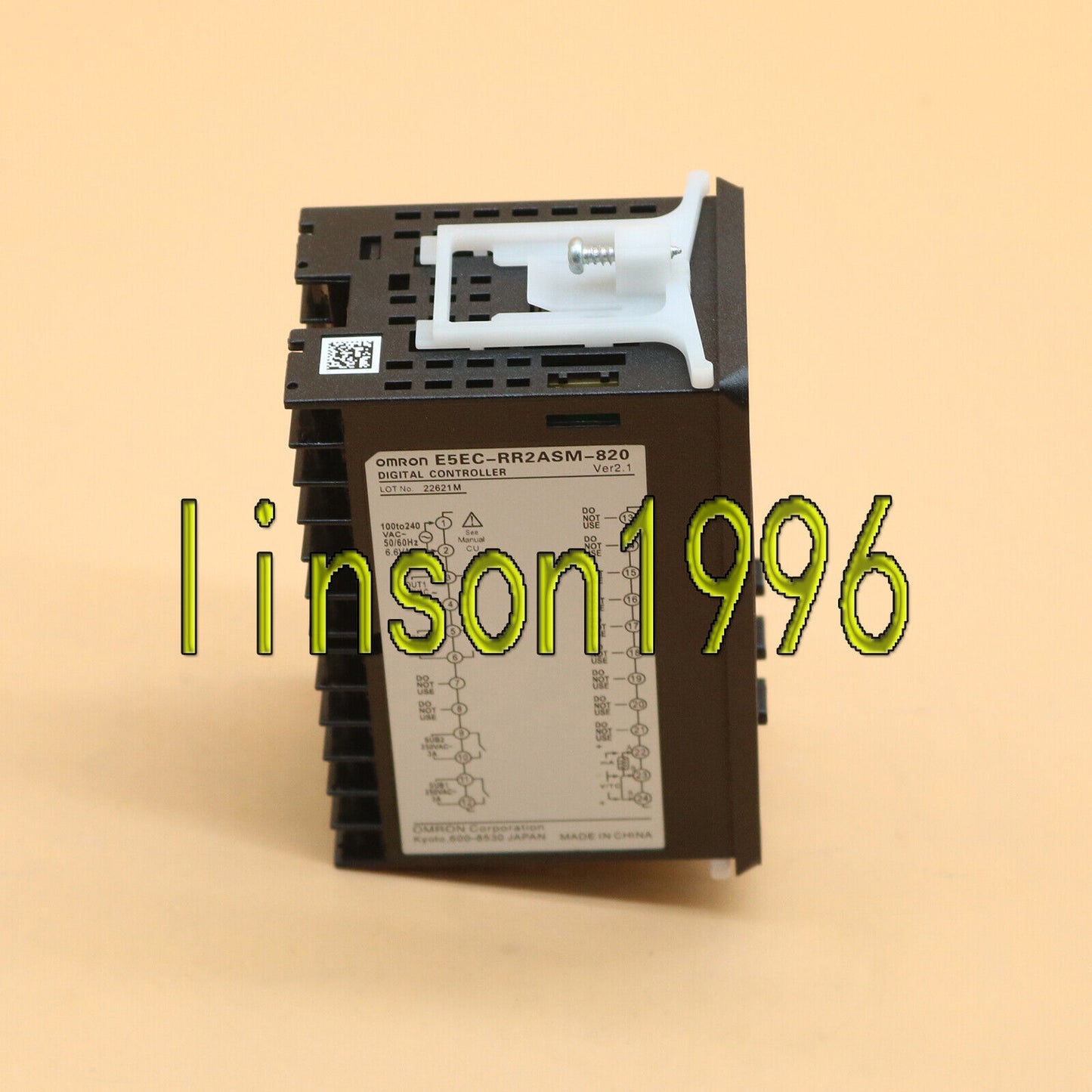 Omron Temperature Controller E5EC-RR2ASM-820 100-240VAC - OMRON
