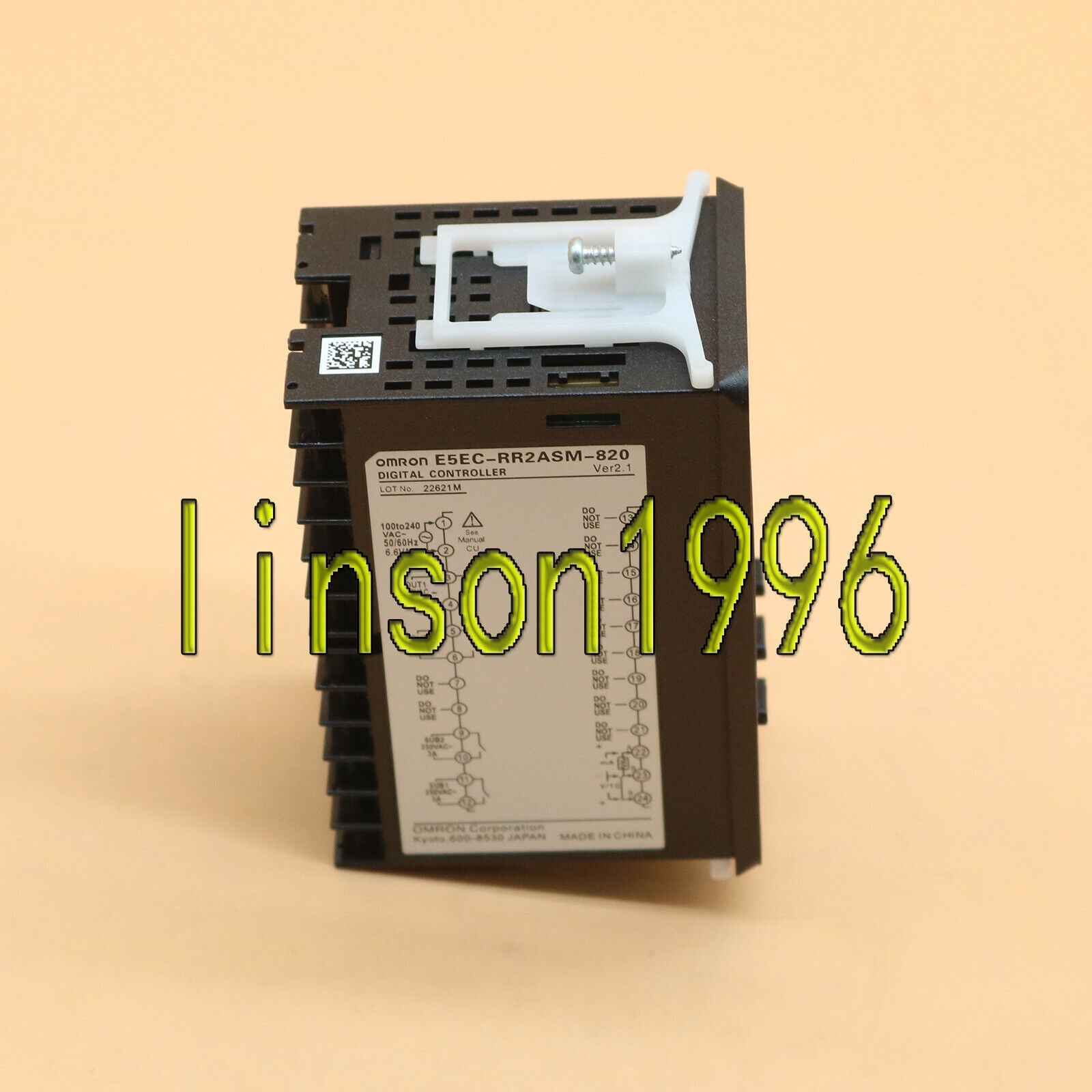 Omron Temperature Controller E5EC-RR2ASM-820 100-240VAC - OMRON