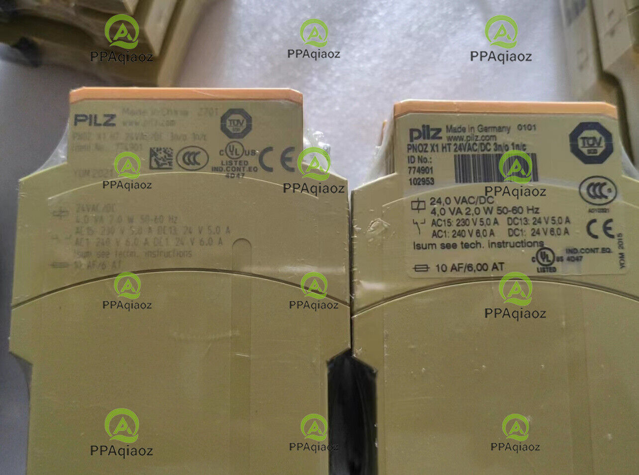 PILZ Safety Relay 774901 PNOZ X1 HT 24VAC/DC - PILZ
