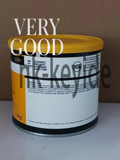 1PCS KLUBER Lubrication Barrierta L 55/2 Grease 1Kg (2.2 lb)