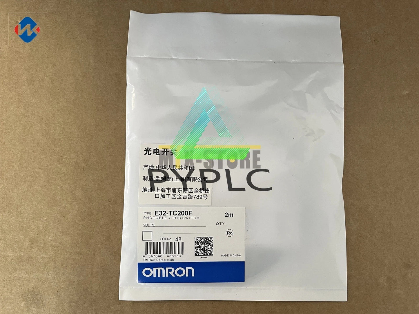 1PCS OMRON Fiber optic sensor E32-TC200F