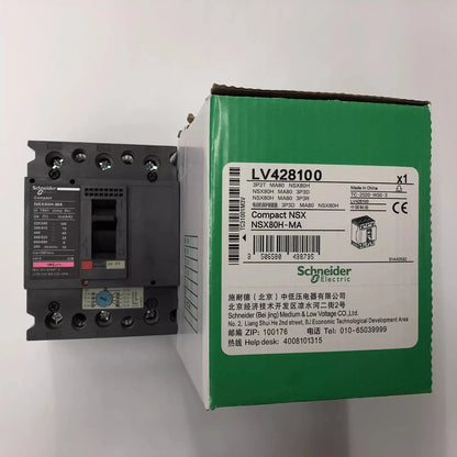 1PCS for NSX80H-MA80 3P 80A LV428100 Air Switch Moulded Case Circuit Breaker