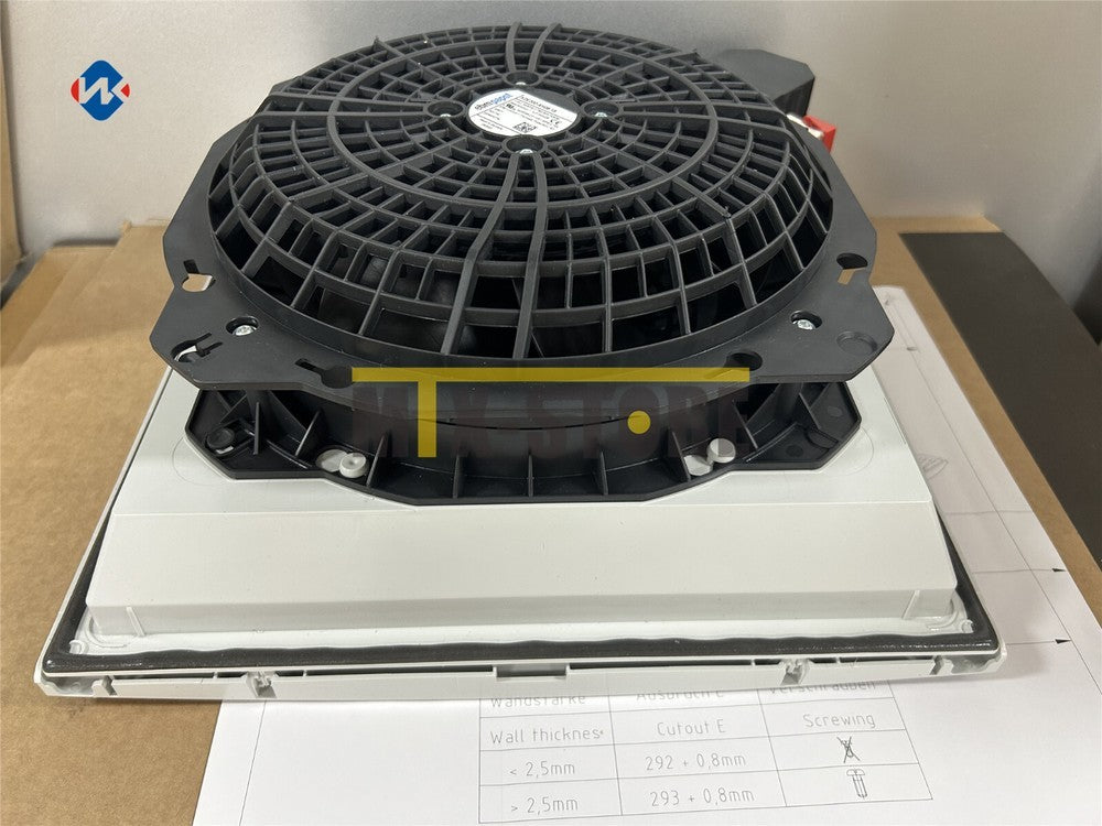 1PCS K2E200-AH08-15 ebmpapst Fan 115VAC 0.78/0.80A 75/90W Rittal Filter Fan