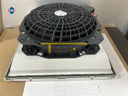 1PCS K2E200-AH08-15 ebmpapst Fan 115VAC 0.78/0.80A 75/90W Rittal Filter Fan