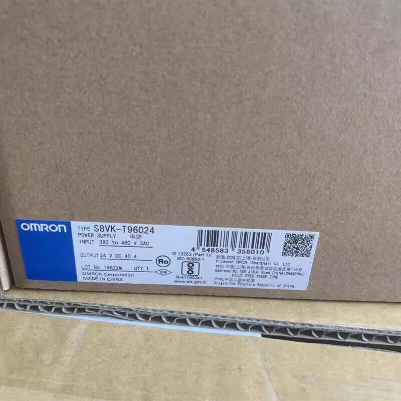 new 1pcs OMRON Switching power supply S8VK-T96024 960W/DC24V/40A - OMRON