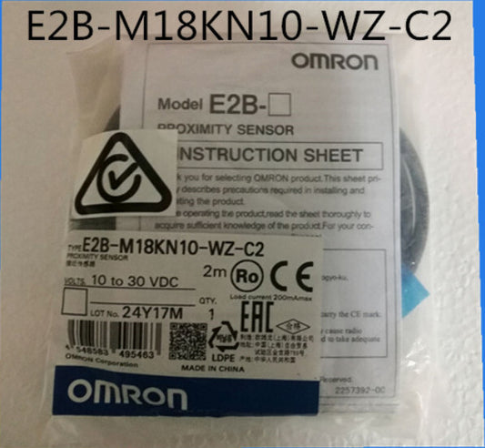 1PC  OMRON Proximity switch E2B-M18KN10-WZ-C2 2M
