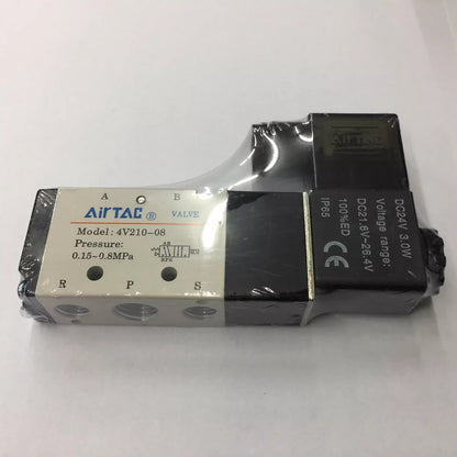1PCS 4V210-08 DC24V Solenoid Valve