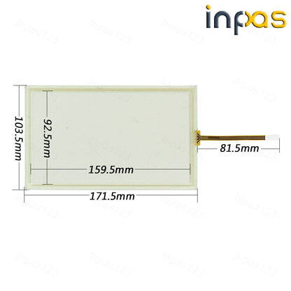 New For 6AV2 123-2GB03-0AX0 6AV2123-2GB03-0AX0 Touch Screen +Membrane keypad KTP700 Model: 6AV2123-2GB03-0AX0-KTP700 - KTP