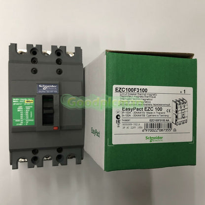 EZC100F3100 3P 100A breaker SND 1Pcs/