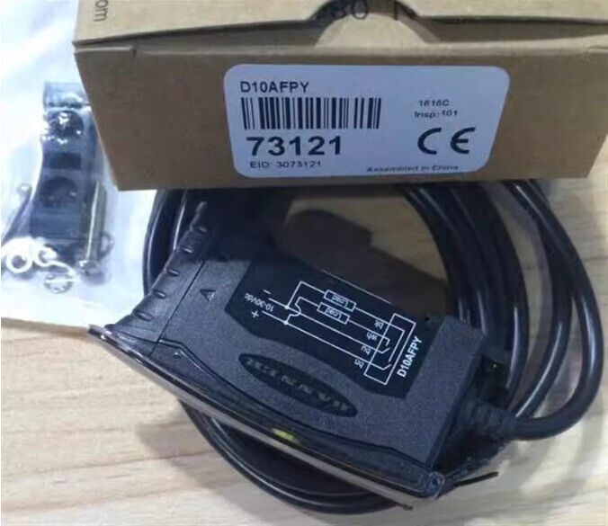 New 1-Piece BANNER D10AFPY Sensor Optical Fiber Amplifier - BANNER