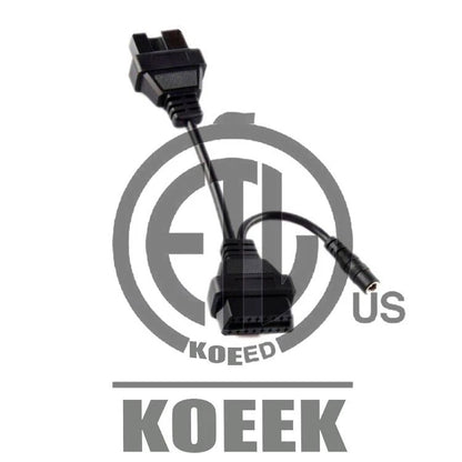 1pc For 12 Pin OBD1 to 16 Pin OBD2 Convertor Cable Diagnostic Scanner