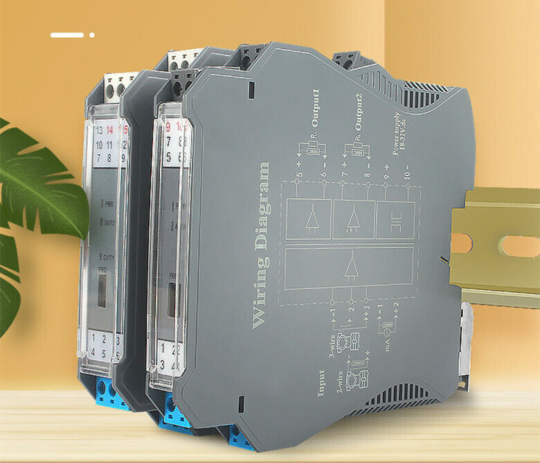 new DC signal isolator 4-20mA current and voltage distributor analog safety barrier