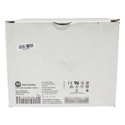 Allen-Bradley 1606-XLS960E-3 Power Supply - ALLEN-BRADLEY