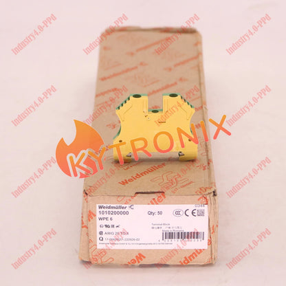 50pcs/Box Weidmuller 1010200000 WPE 6 Terminal Block Free Shipping