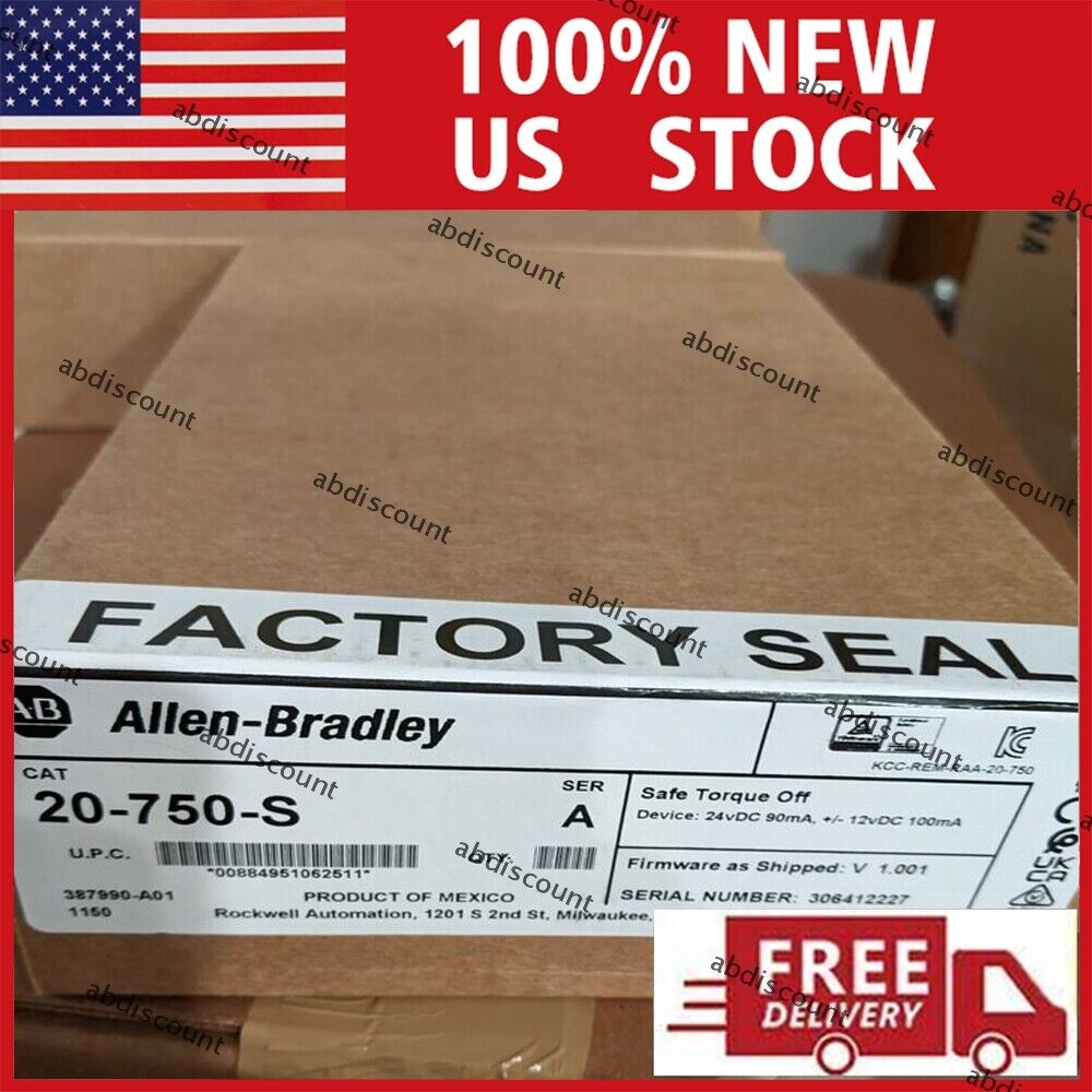 Allen Bradley 20-750-S 750 Safe Torque Off Option Module US AB - KOEED
