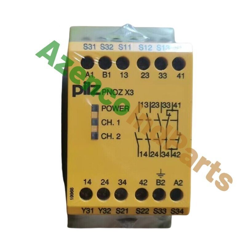 Pilz Safety Relay X3 230VAC 24VDC 1SO - PILZ