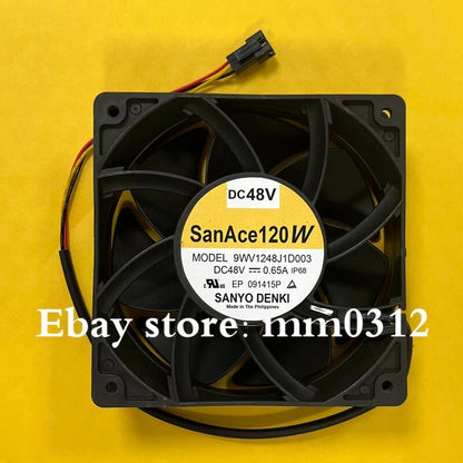 1pcs Sanyo SANACE120W 9WV1248J1D003 48V 0.65A fan