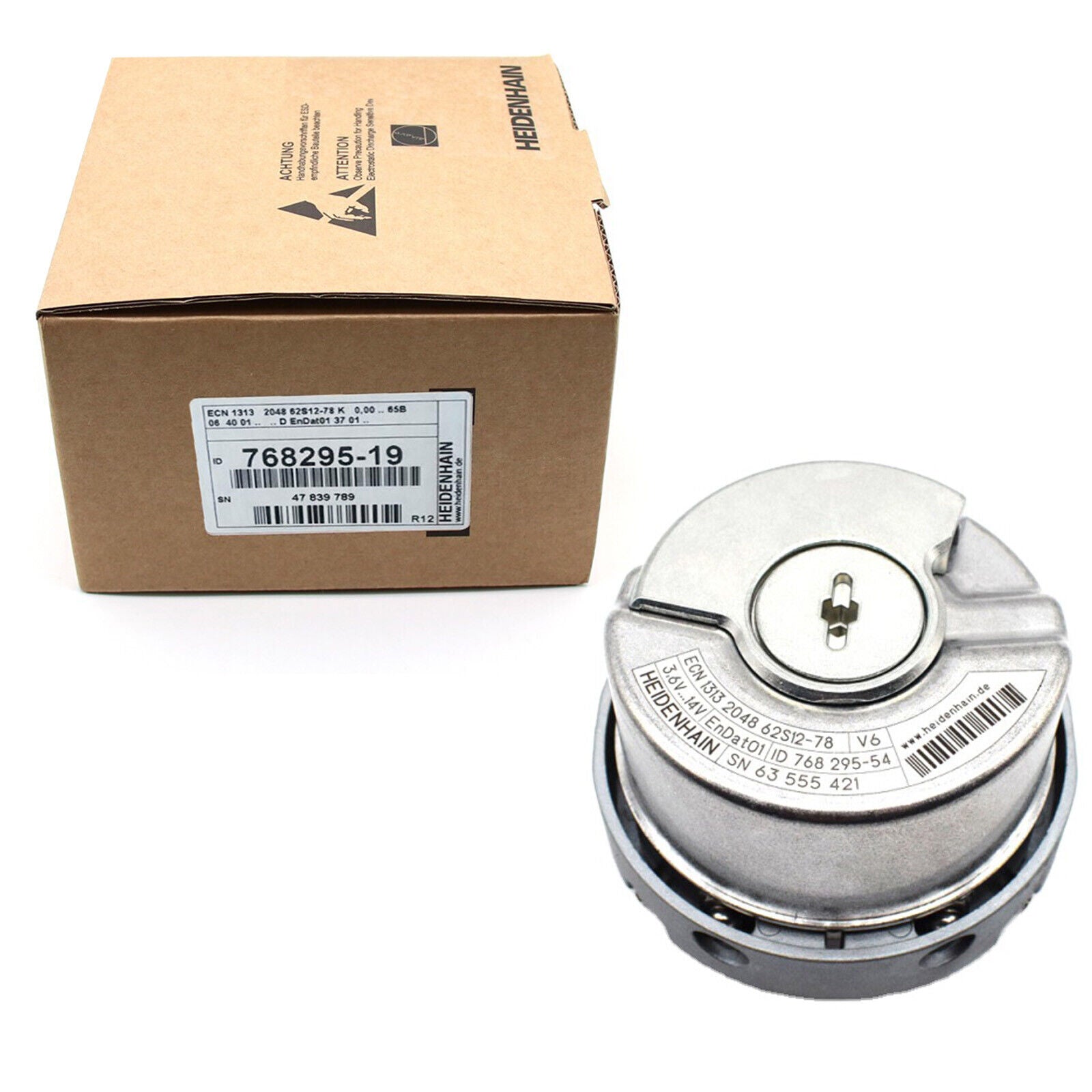 new  In Box HEIDENHAIN ECN1313 2048 62S12-78 ID 768295-54 Rotary Encoder