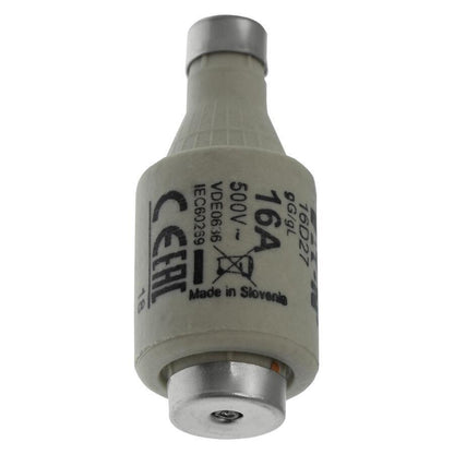 Bussmann 16D27 Low Voltage D Fuse 500V 16A Class C gL/gG Time Delay - BUSSMANN