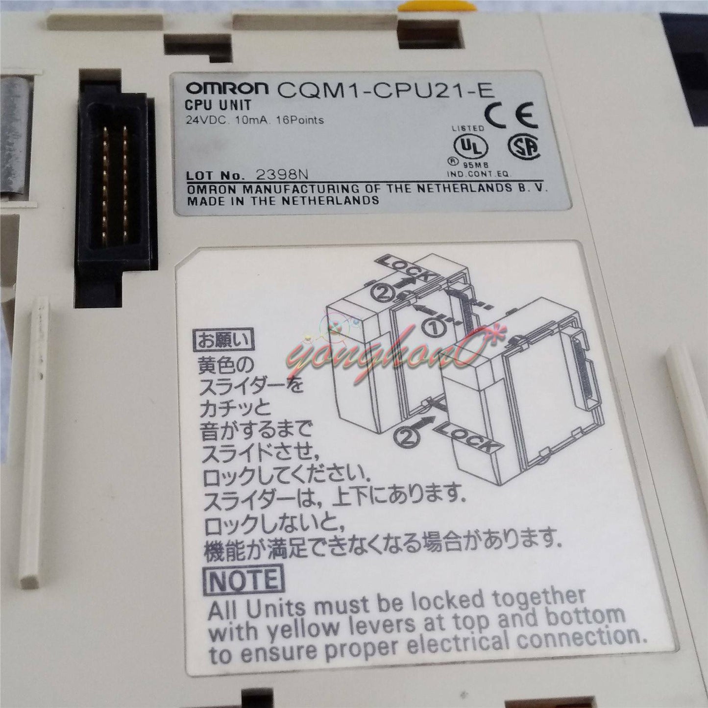 used 1PC Omron PLC CQM1-CPU21-E - OMRON