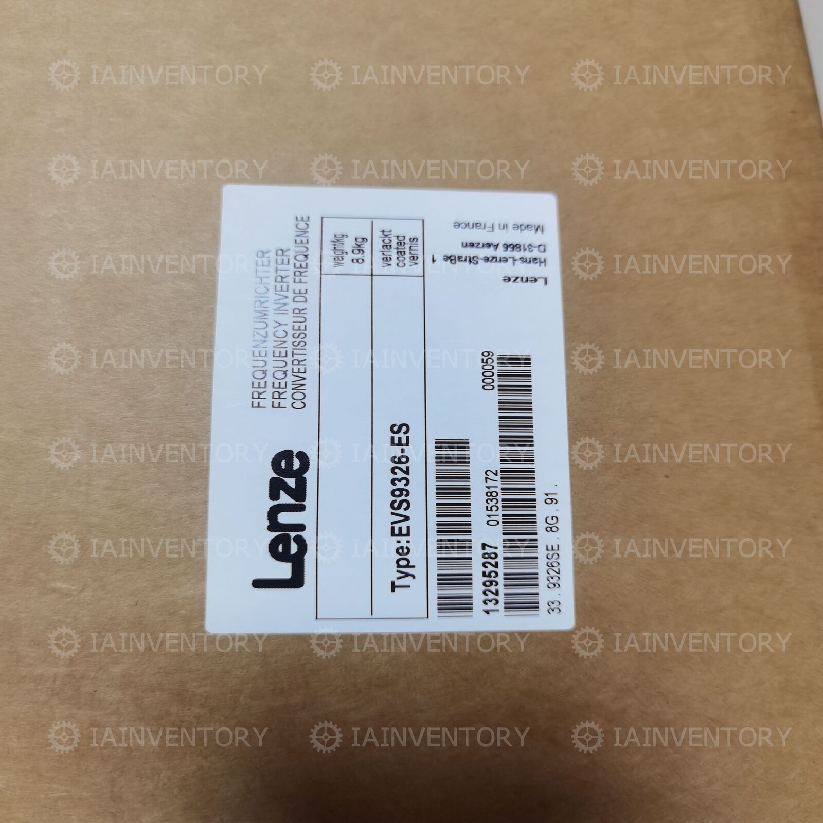 New Lenze EVS9326ES Inverter 1 Year - LENZE