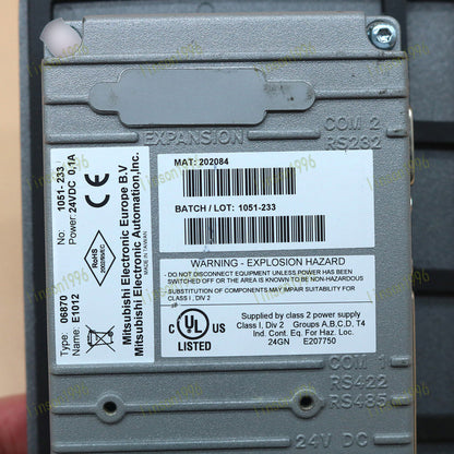 Used E1012 Operator Panel for Beijer Equipment, Functional and Undamaged - BEIJER