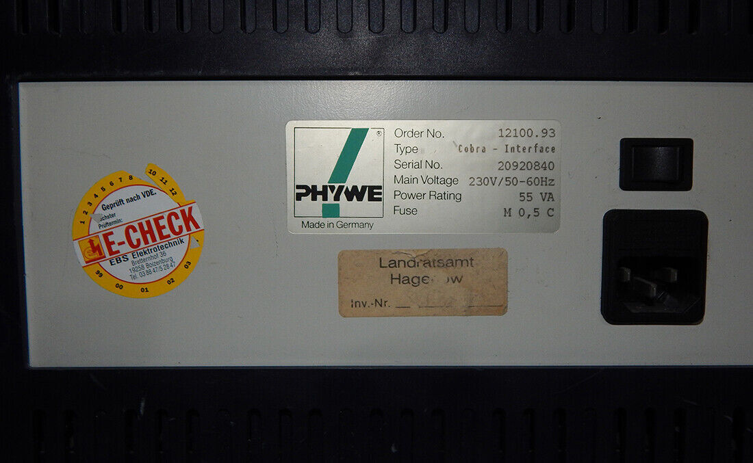 used phywecobra interface measuring device 12100.93 - PHYWE