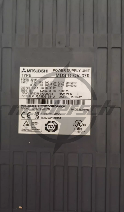 used ONE MITSUBISHI MDSDCV370 MDS-D-CV-370 servo drive - MITSUBISHI