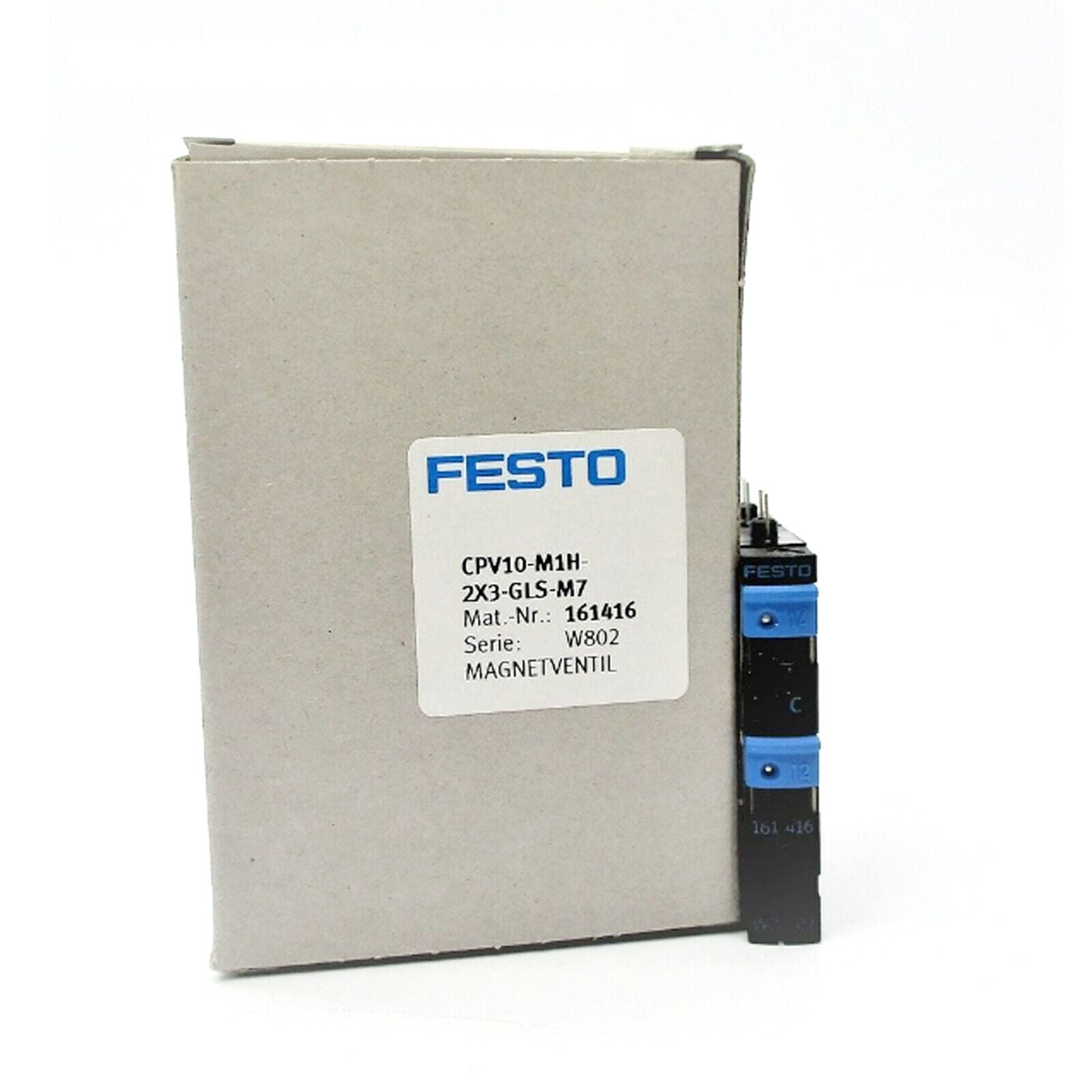 FESTO CPV10-M1H-2X3-GLS-M7 161416 Solenoid Valve FESTO