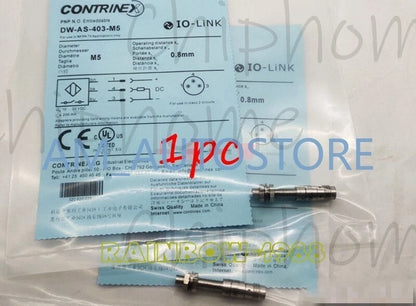 DW-AS-603-M5 FOR Small Proximity Switch Threaded Inductive 24V Sensor Contrinex