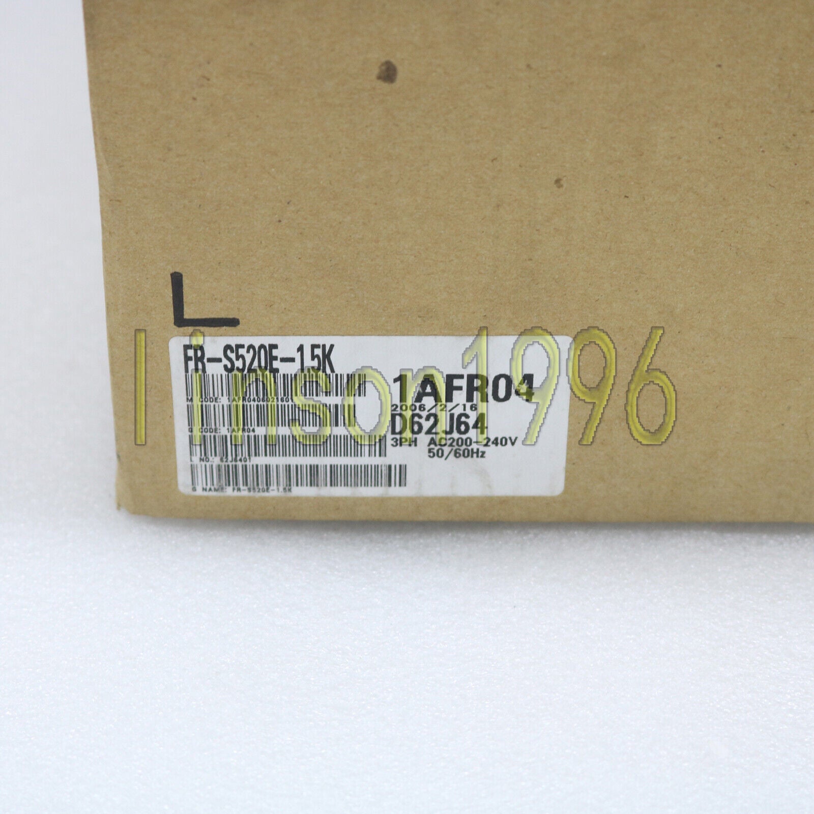 New ONE Mitsubishi inverter FR-S520E-1.5K FRS520E1.5K One Year - MITSUBISHI ELECTRIC