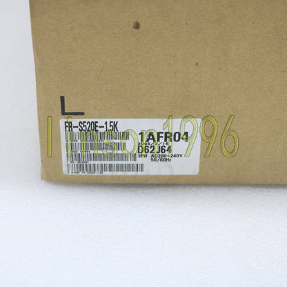 New ONE Mitsubishi inverter FR-S520E-1.5K FRS520E1.5K One Year - MITSUBISHI ELECTRIC