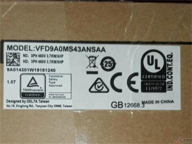 new 1PC Delta VFD9A0MS43ANSAA Inverter ping