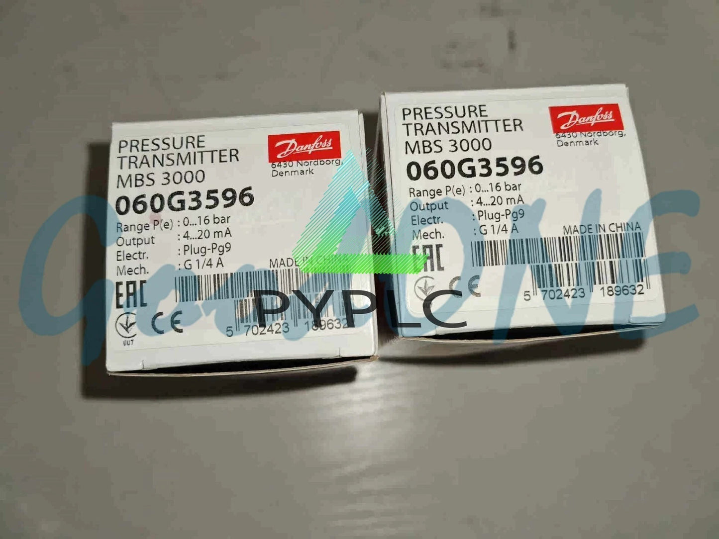 1PC Danfoss MBS3000 060G3596 Pressure Transmitter Sensor