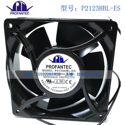 1pcs PROFAN P2123HBT-ES 12CM 12038 230V Axial Cooling Fan