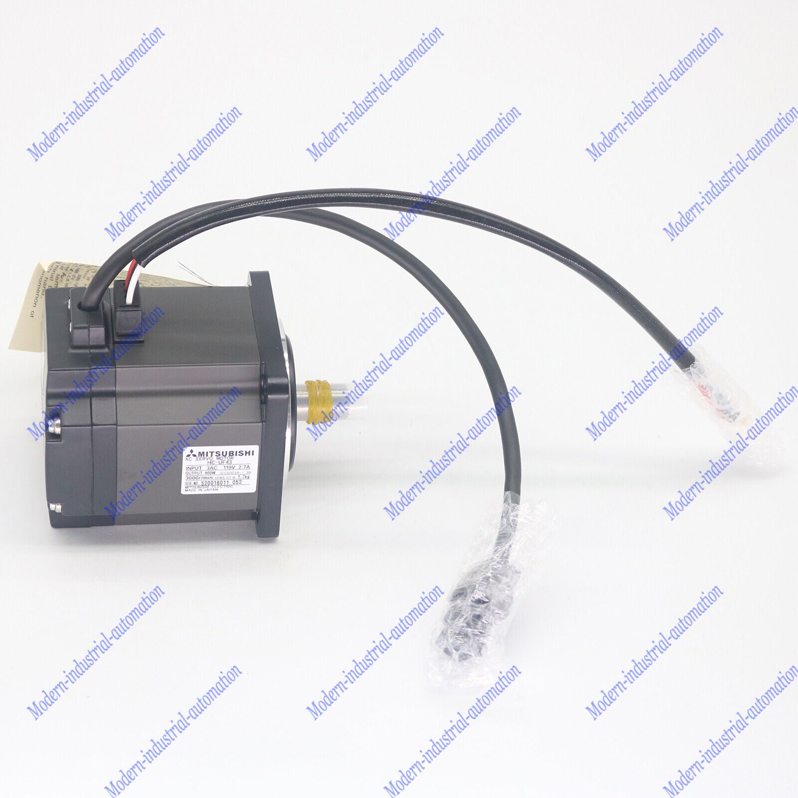 new Mitsubishi In Box HC-UF43 Servo Motor HCUF43 One year - MITSUBISHI