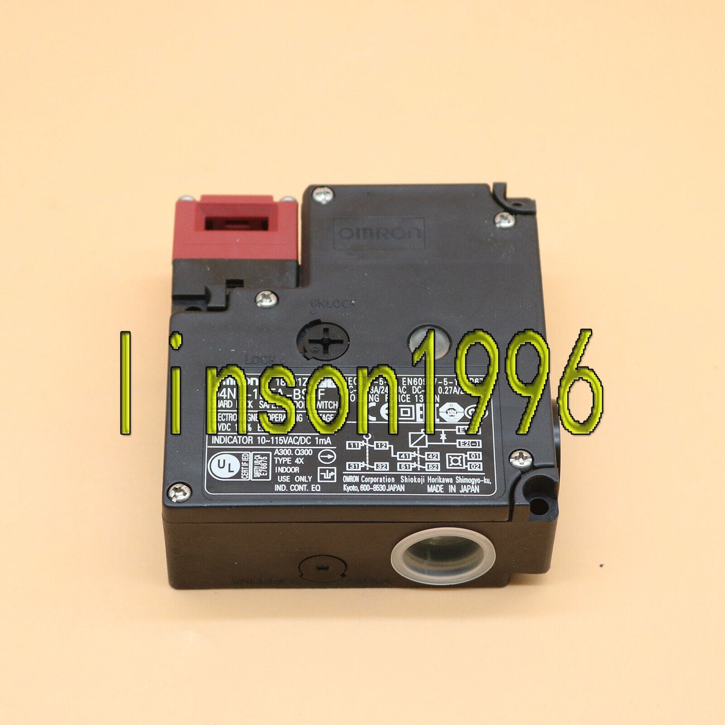 Omron Safety Door Switches D4NL-1DFA-BS-F - OMRON