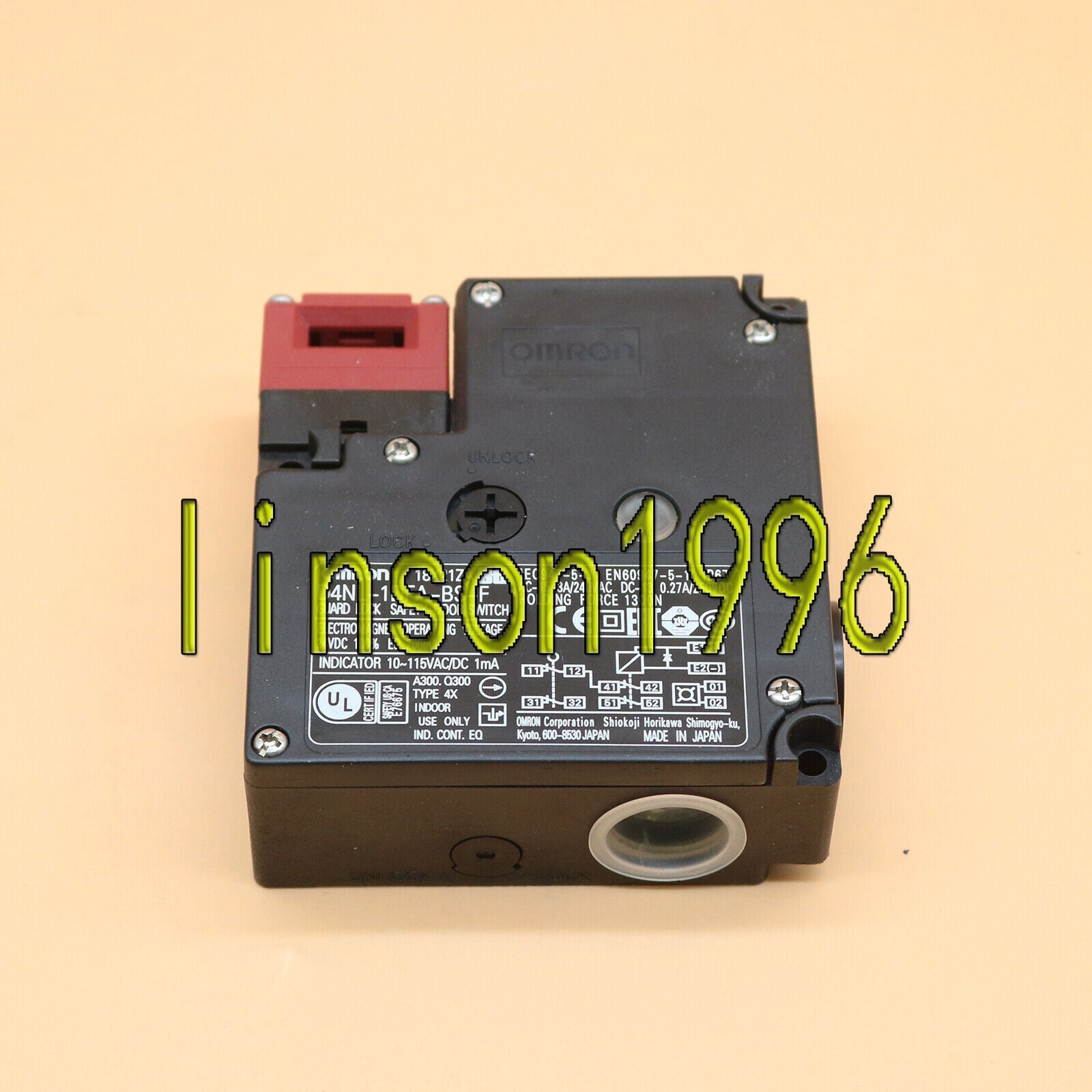 Omron Safety Door Switches D4NL-1DFA-BS-F - OMRON