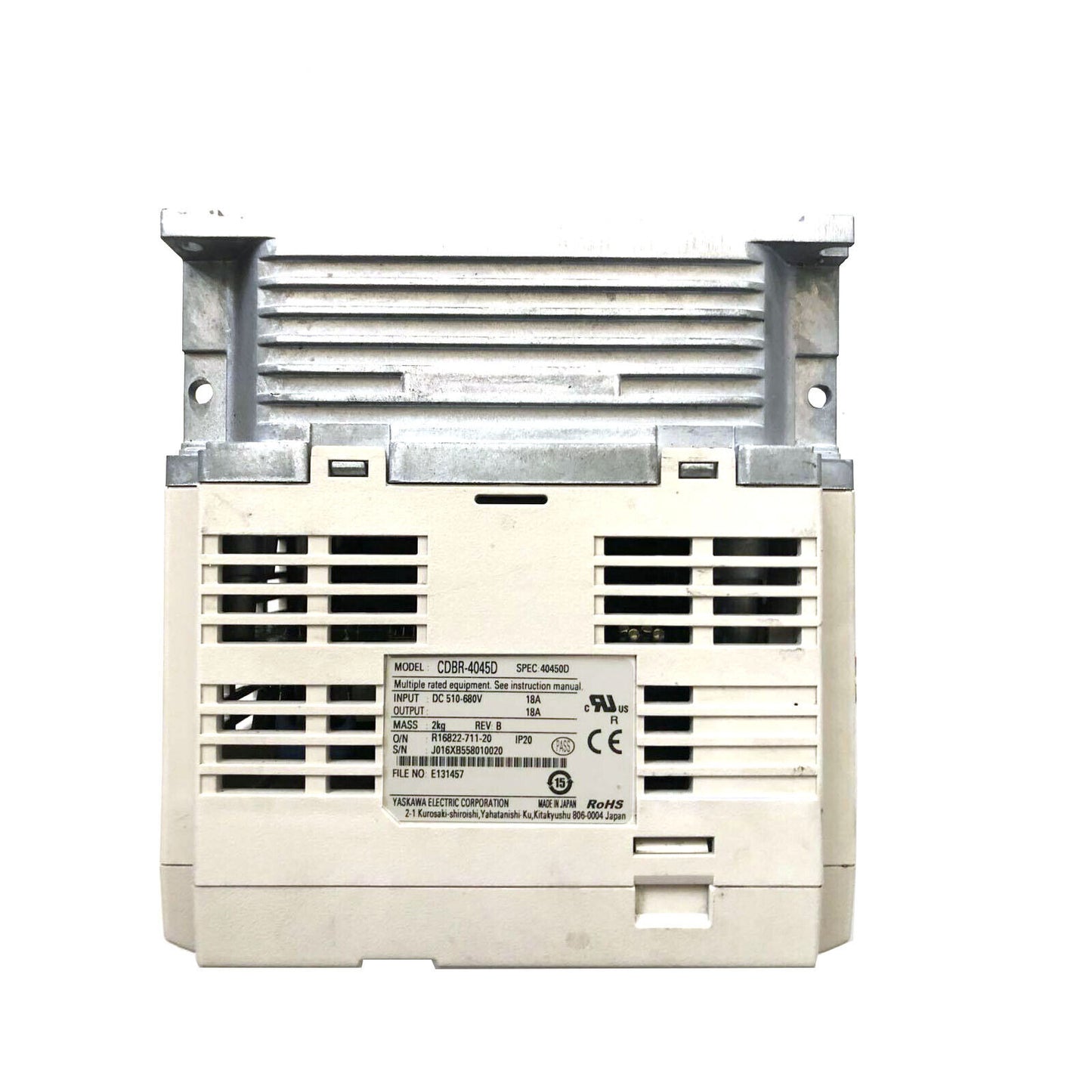 Yaskawa CDBR-4045D Braking Unit - YASKAWA