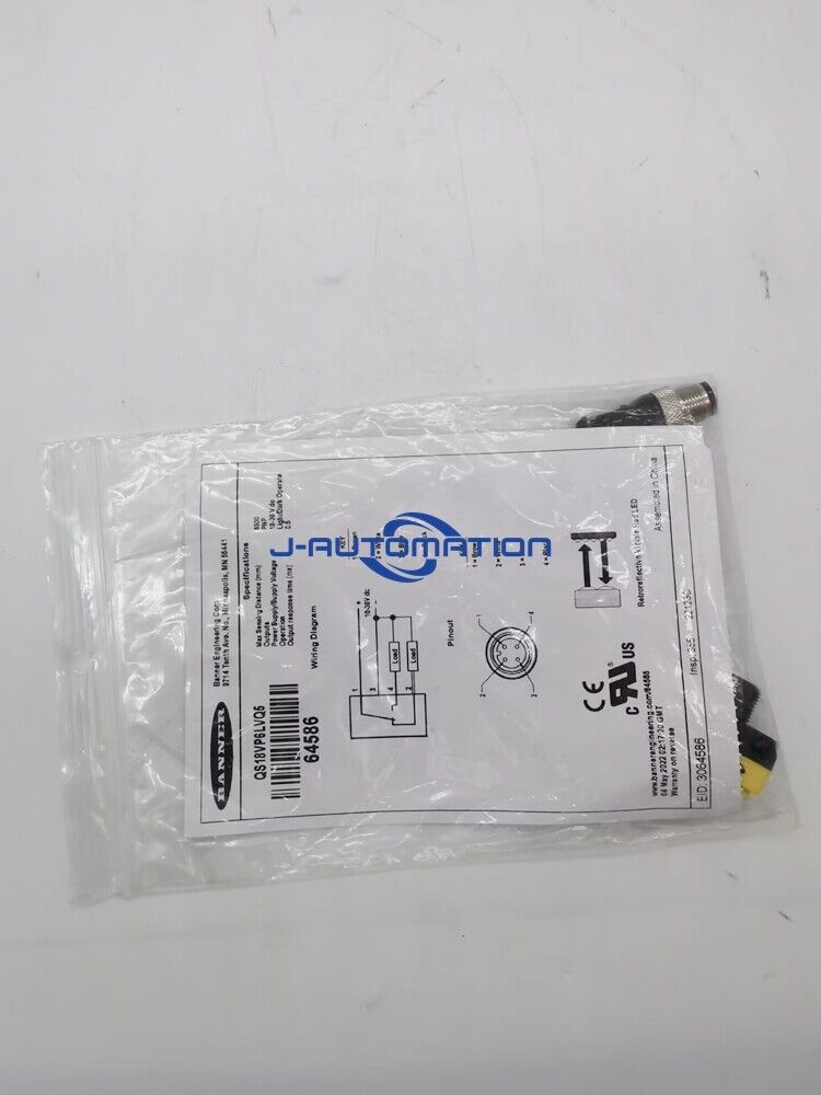 new 1PCS BANNER QS18VP6LVQ5 Photoelectric Sensor - BANNERS