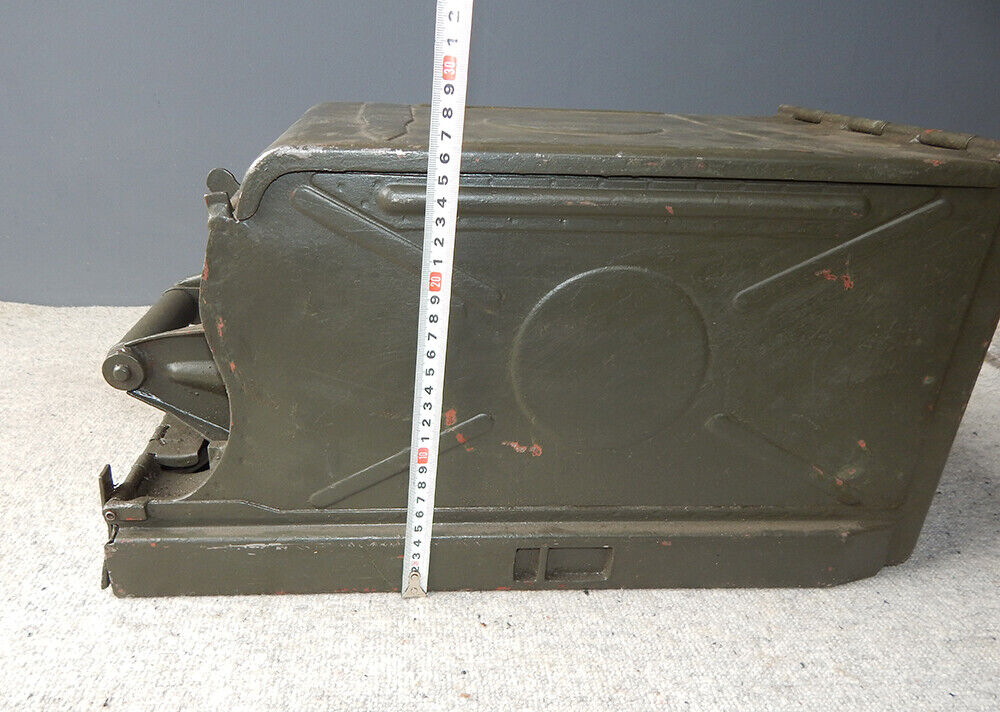 Used Russian BIG Metal Box (Empty) - Rare - RUSSIAN