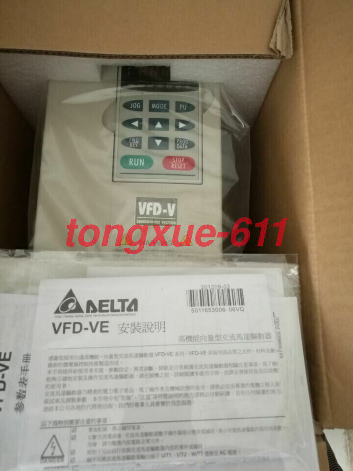 new  DELTA VFD-VE Series Inverter VFD150V43A-2 VFD150V43A-2   or