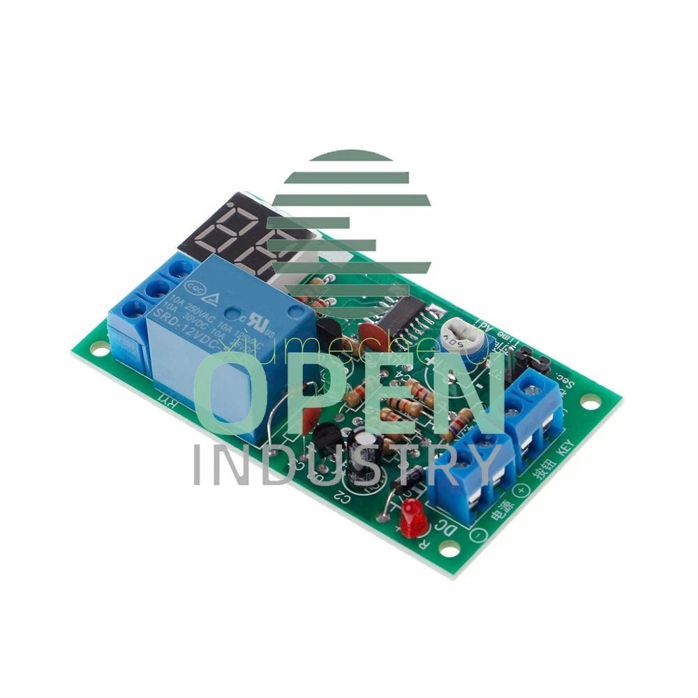 DC 12V LED Display Countdown Timing Timer Delay Turn OFF Relay Switch Module