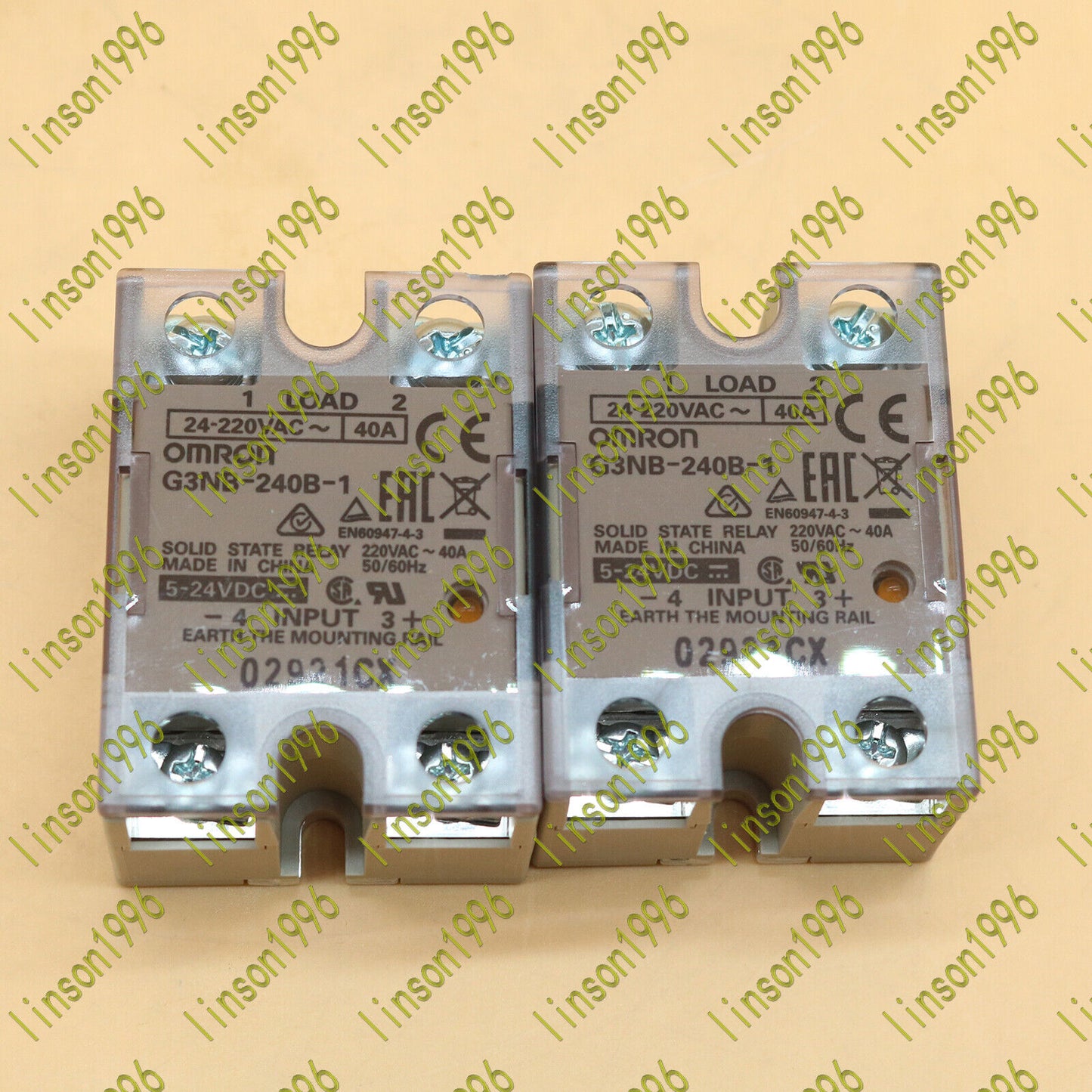 Omron G3NB-240B-1 Relay Radiator DC24V 40A Fast Delivery - OMRON
