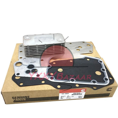 Engine Oil Cooler w/ Gaskets Fit FOR Dodge Cummins 5.9L 12V 24V 6BT Diesel 89-97