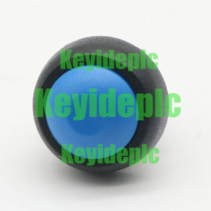 1PCS PBS-33B 12mm blue Momentary Switch Waterproof ON/OFF Round Push Button