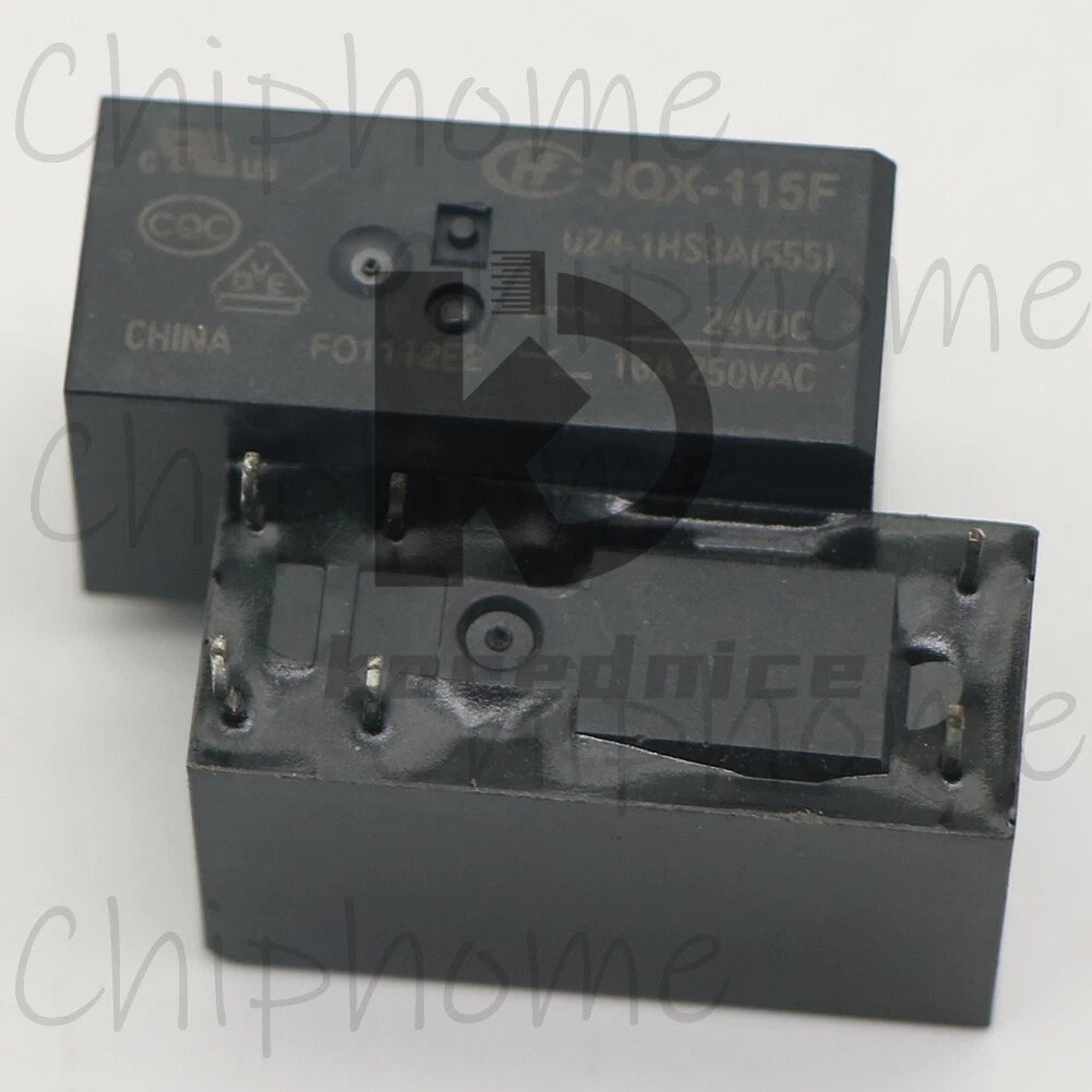 1Pce JQX-115F 024-1HS3A HF115F 024-1HS3A Small high power relay 16A 250VAC 6Pins