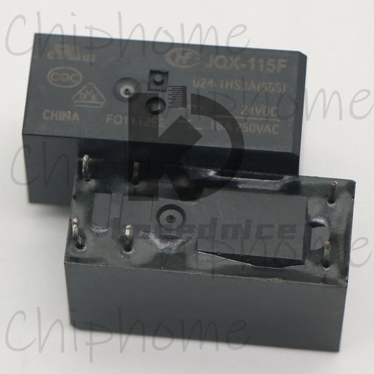 1Pce JQX-115F 024-1HS3A HF115F 024-1HS3A Small high power relay 16A 250VAC 6Pins