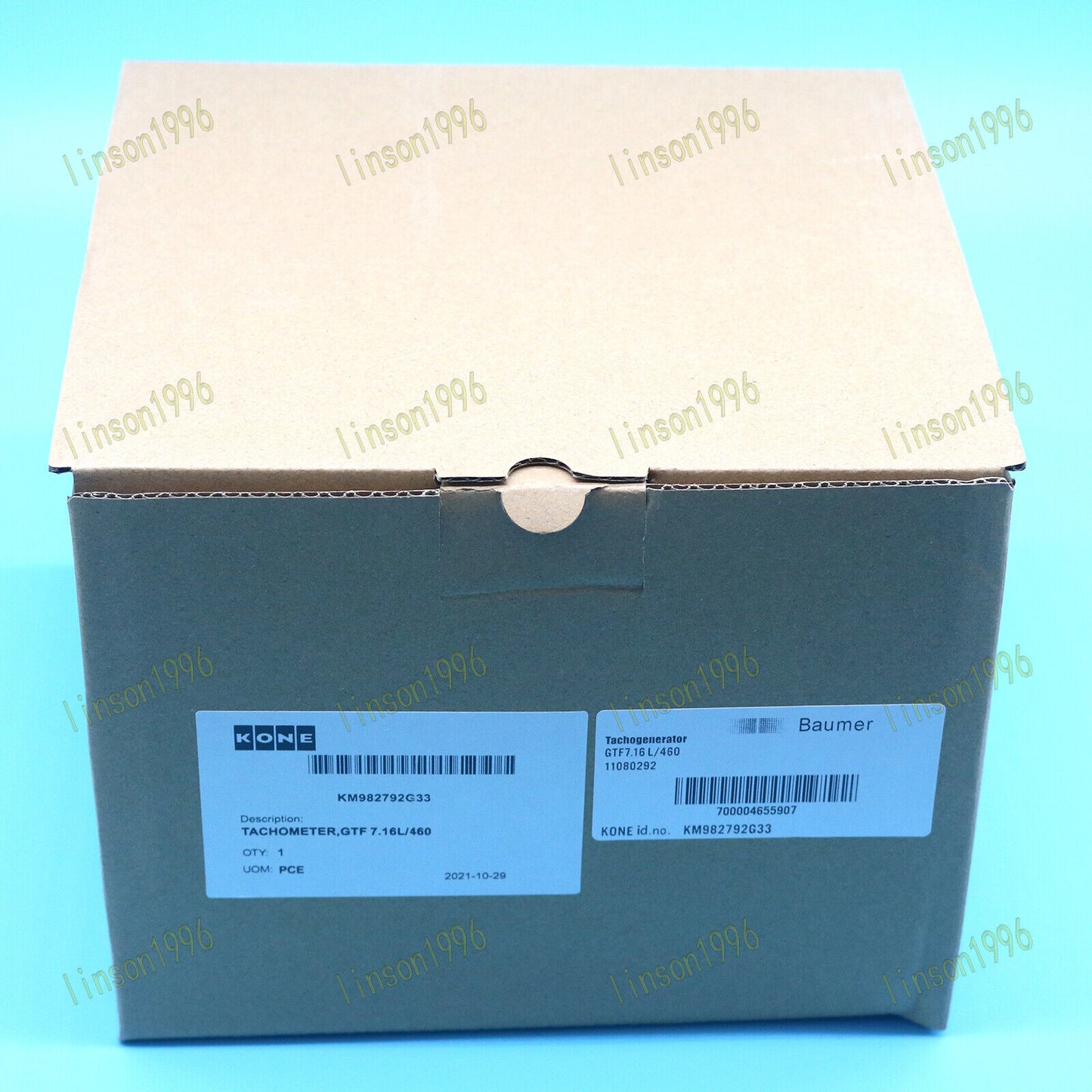 1PC Tachogenerator HUBNER GTF7.16L/460 KONE - HUBNER