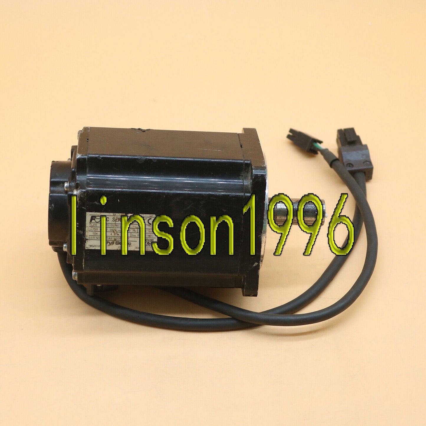 Used 1PCS Fuji AC Servo Motor GYS751D5-RC2 Fully Tested Model GYS751D5-RC2 - FUJI